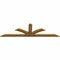 Ekena Millwork Richland Timber Gable Bracket, Western Red Cedar, 108"W x 31 1/2"H x 2"D x 6"F, 7/12 Pitch GBW108X31X0206RIC00RWR - alternate 5